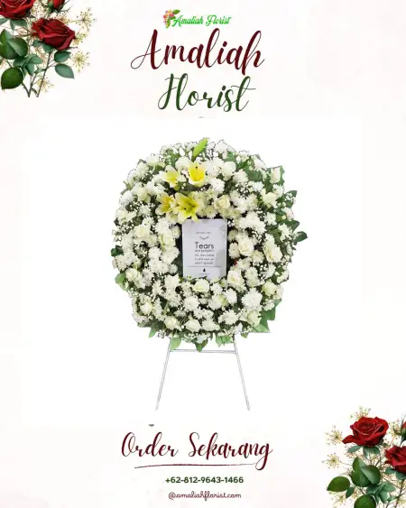 Krans Bunga Duka Bakti Jaya